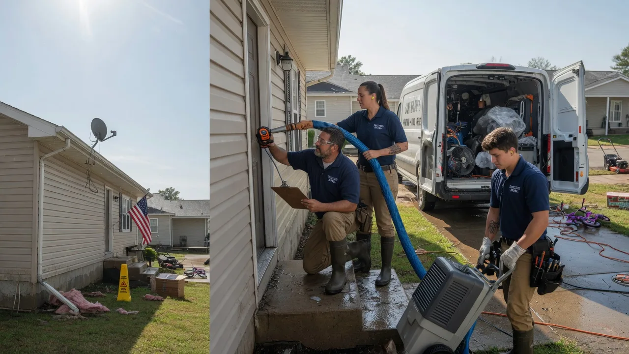 Ceiling Water Damage Restoration in Weems, VA near me